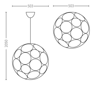 Philips - ripplühter lakke E27/60W/230V