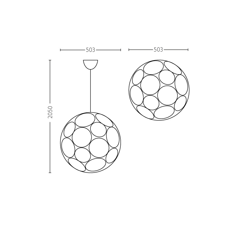 Philips - Rippvalgusti lakke E27/60W/230V