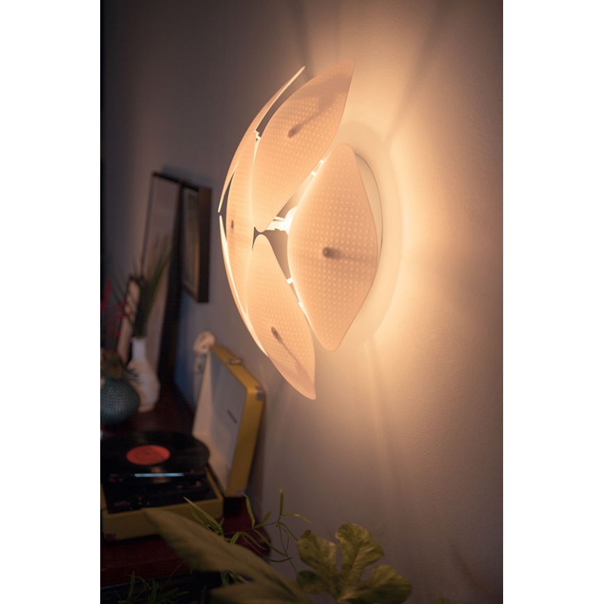 Philips 40963/31/PN - Seinavalgusti MYLIVING CHIFFON 1xE27/60W/230V