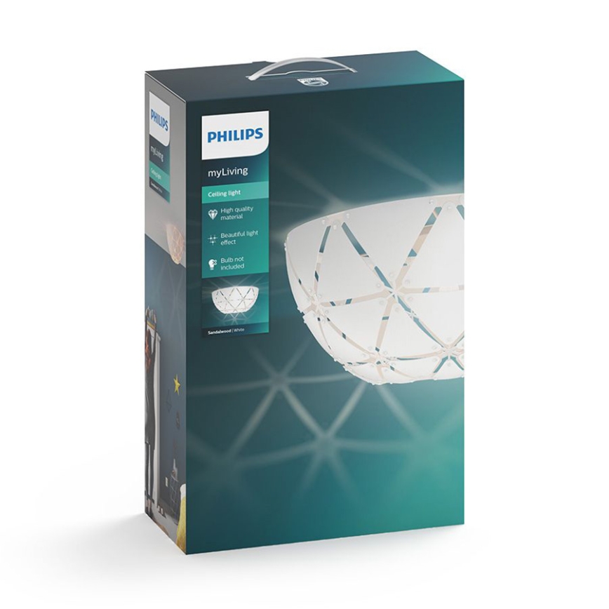 Philips 40964/31/PN - laevalgusti MYLIVING SANDALWOOD 1xE27/60W/230V