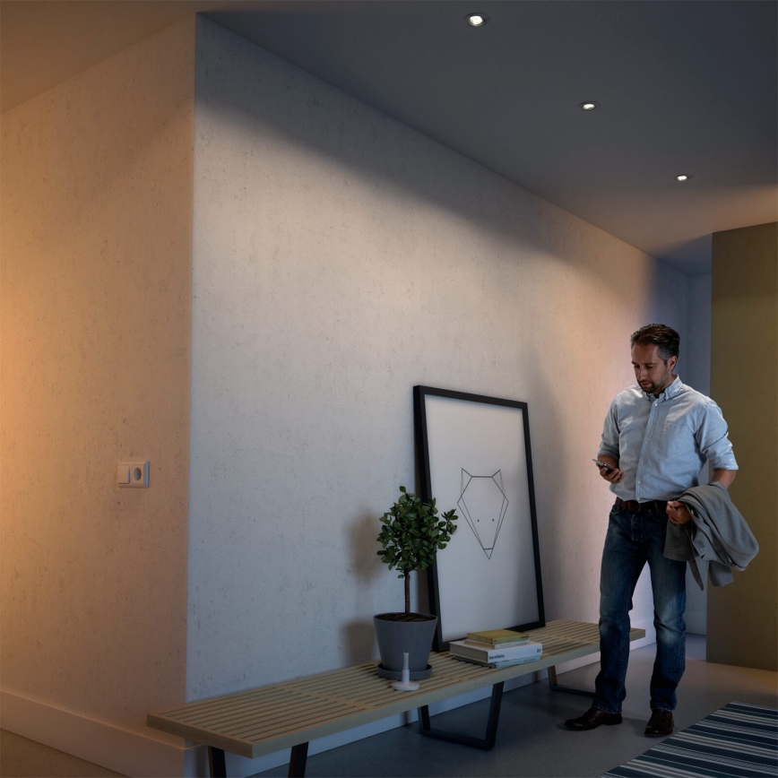 Philips 50113/87/P0 - Komplekt 3 x LED Hämardatav valgusti CASEMENT LED/4.5W/230V