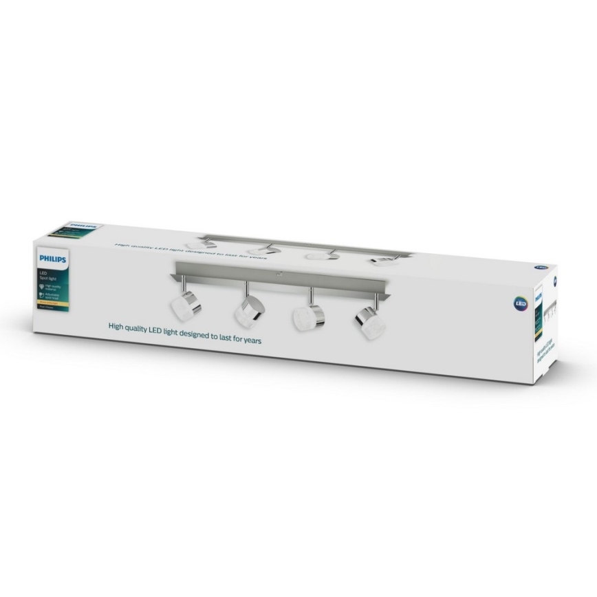 Philips 50149/11/P1 - LED-kohtvalgusti FLOAT 4xLED/4,5W/230V