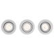 KOMPLEKT 3x LED Süvistatav valgusti 1xGU10/4,6W/230V