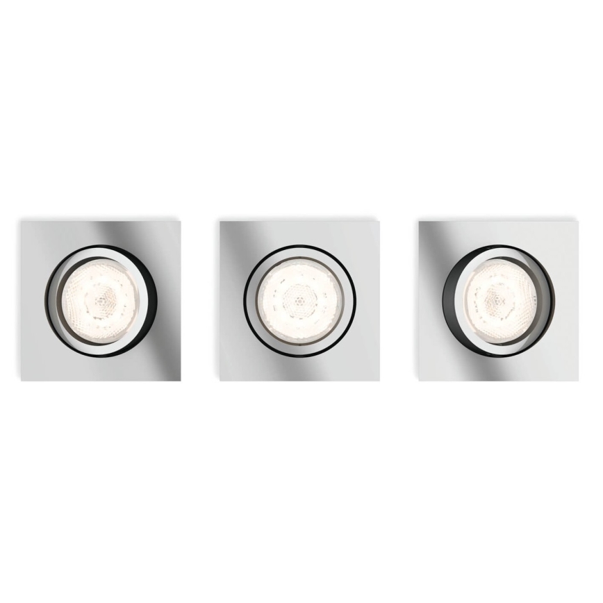 Philips  50393/11/P0 - Komplekt 3 x LED Hämardatav valgusti SHELLBARK LED/4,5W/230V