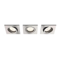 Philips 50393/17/P0 - KOMPLEKT 3x LED Hämardatav süvistatav valgusti SHELLBARK Warm Glow 1xLED/4,5W/230V 2200-2700K