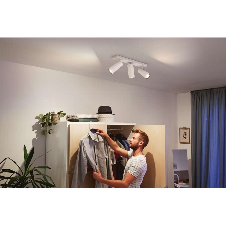 Philips - LED Hämardatav kohtvalgusti Hue BURATTO 3xGU10/5,5W