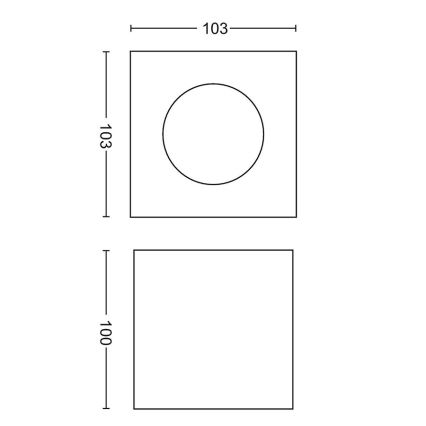 Philips - LED Hämardatav kohtvalgusti 1xLED/4,5W/230V