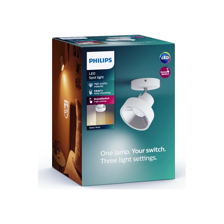 Philips 50601/31/P0 - LED Kohtvalgusti BUKKO LED/4,5W/230V