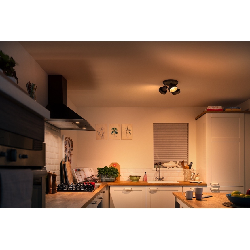 Philips 50603/30/P0 - LED Hämardatav kohtvalgusti BUKKO 3xLED/4,3W/230V
