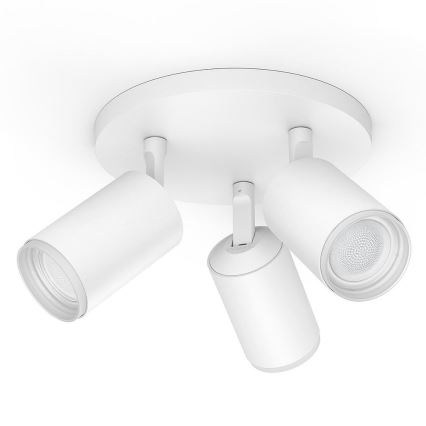 Philips - LED RGBW Hämardatav kohtvalgusti Hue FUGATO 3xGU10/5,7W/230V