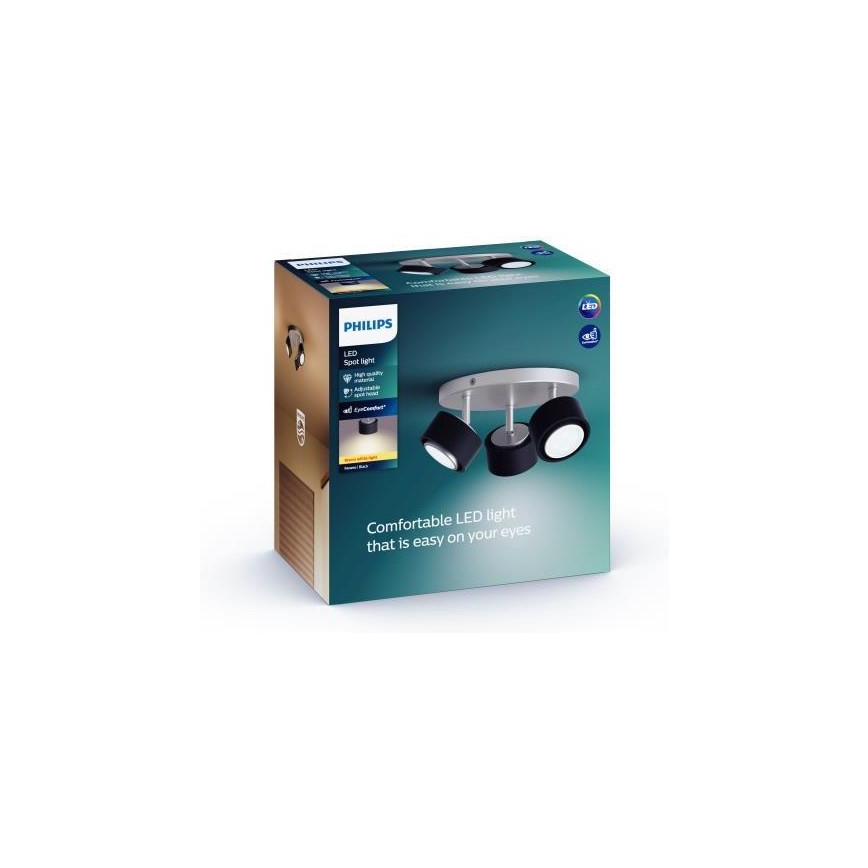Philips 50653/30/P0 - LED Kohtvalgusti FERANO 3xLED/4,3W/230V