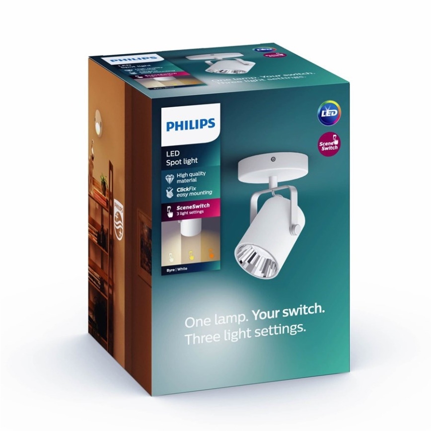 Philips -  LED Kohtvalgusti LED/4,3W/230V 2200/2500/2700K