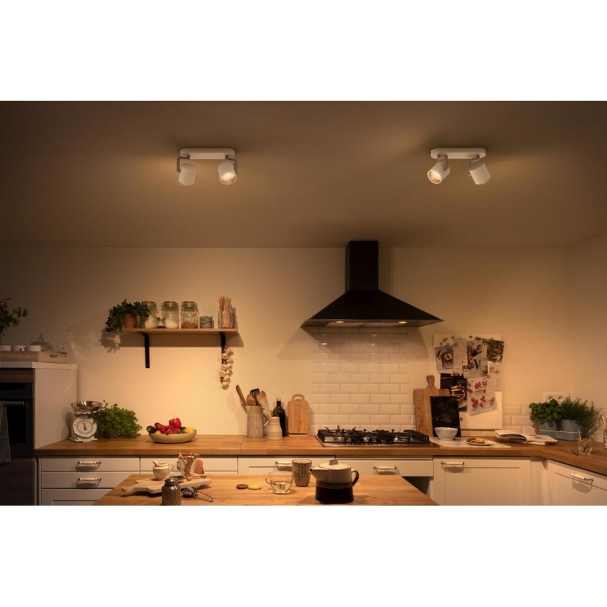Philips - LED Hämardatav kohtvalgusti 2xLED/4.5W/230V
