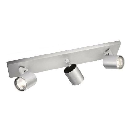 Philips - LED-spottvalgusti mattkroom 3xGU10/20W/230V