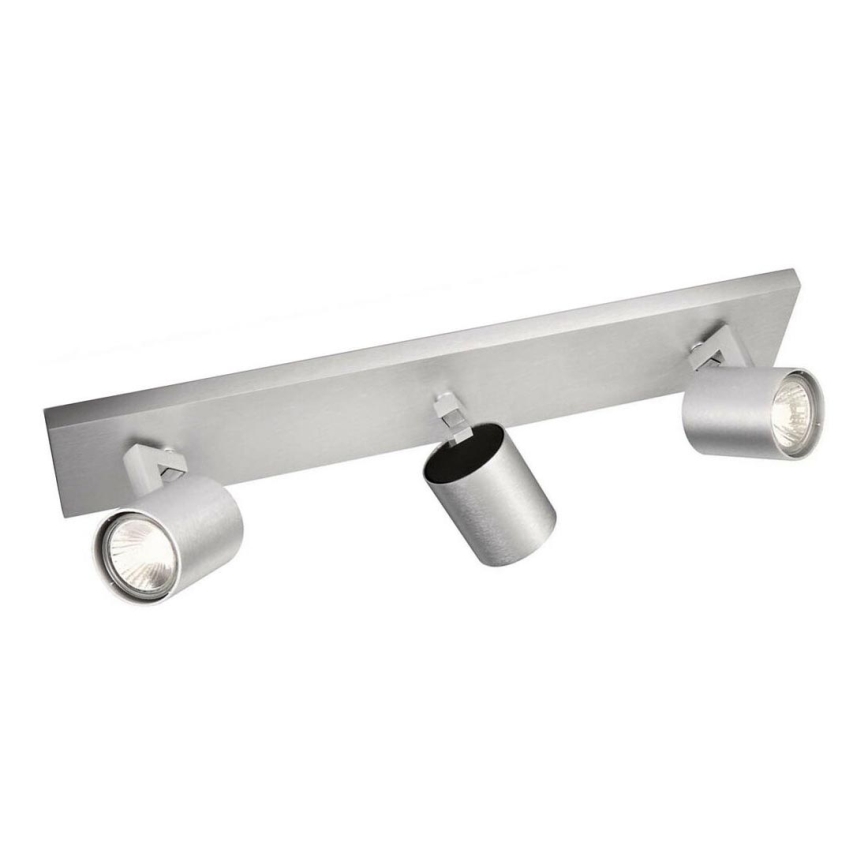 Philips - LED-spottvalgusti mattkroom 3xGU10/20W/230V