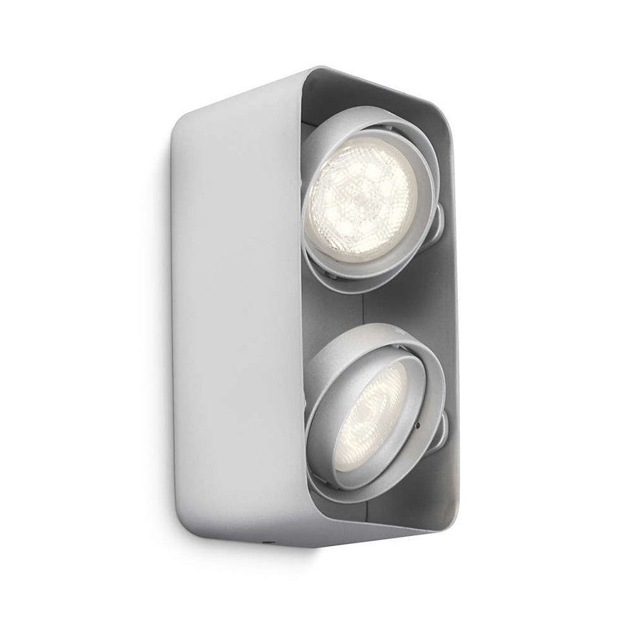 Philips 53202/48/16 - LED Kohtvalgusti AFZELIA 2x LED/3W/230V