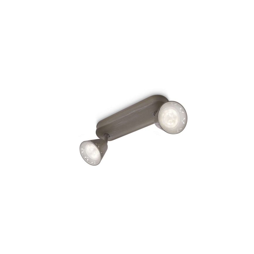 Philips 53252/26/16 - LED-kohtvalgusti MYLIVING IDYLLIC 2xLED SMD/4W/230V