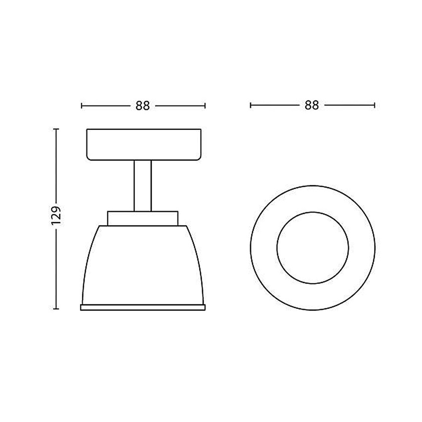 Philips - LED Kohtvalgusti 1xLED/4W/230V