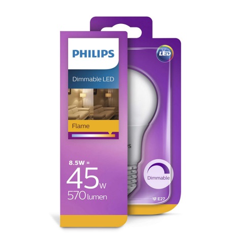 Philips 538627 - Hämardatav LED-pirn E27/8,5W/230V 2000K
