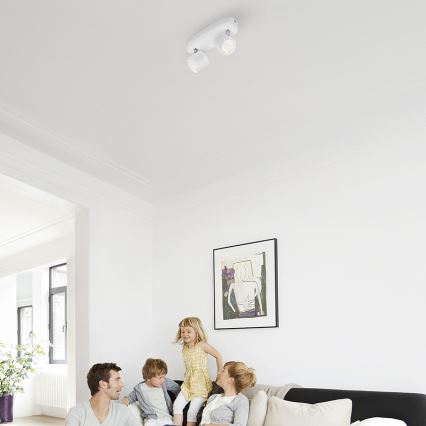 Philips - LED Hämardatav kohtvalgusti 2xLED/3W/230V