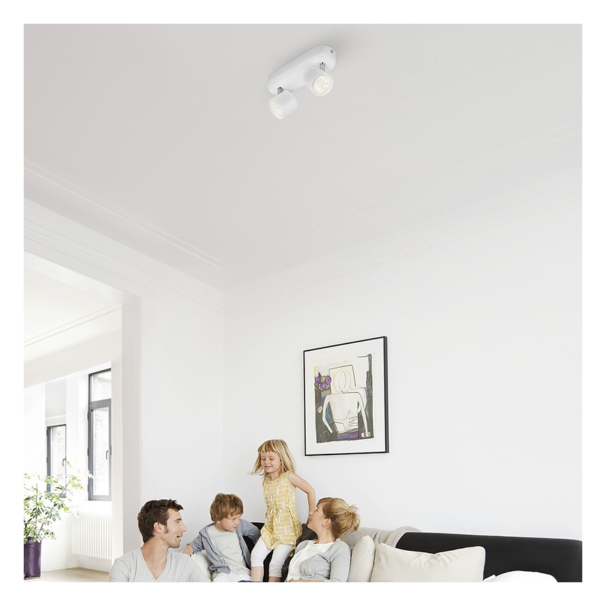 Philips - LED Hämardatav kohtvalgusti 2xLED/3W/230V