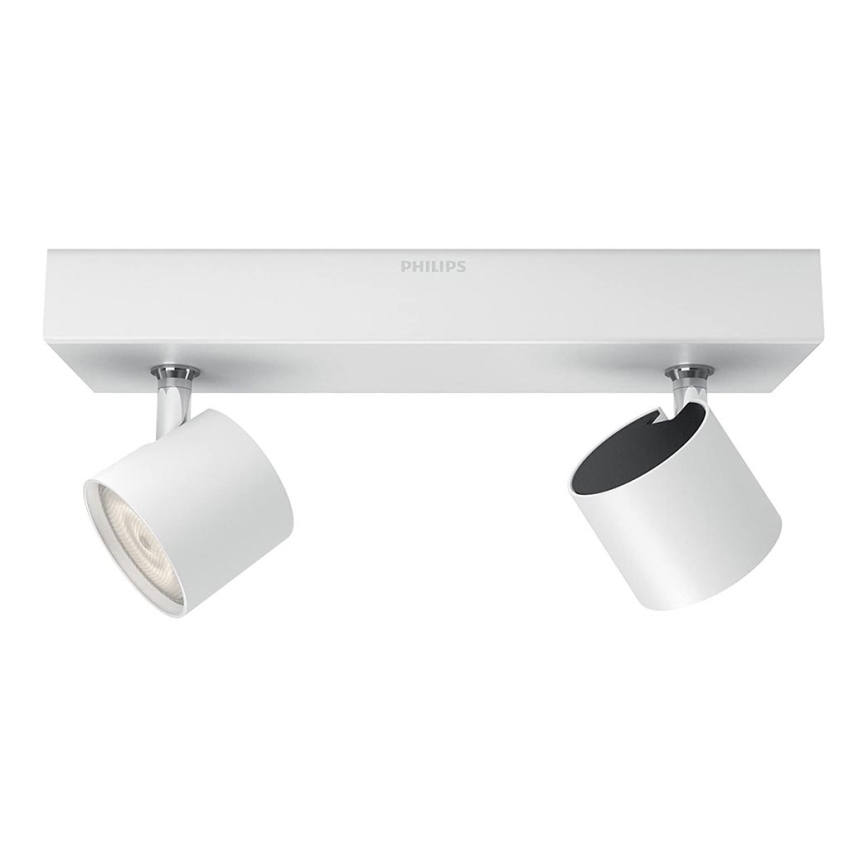 Philips 56242/31/P0 - LED Hämardatav kohtvalgusti STAR 2xLED/4,5W/230V