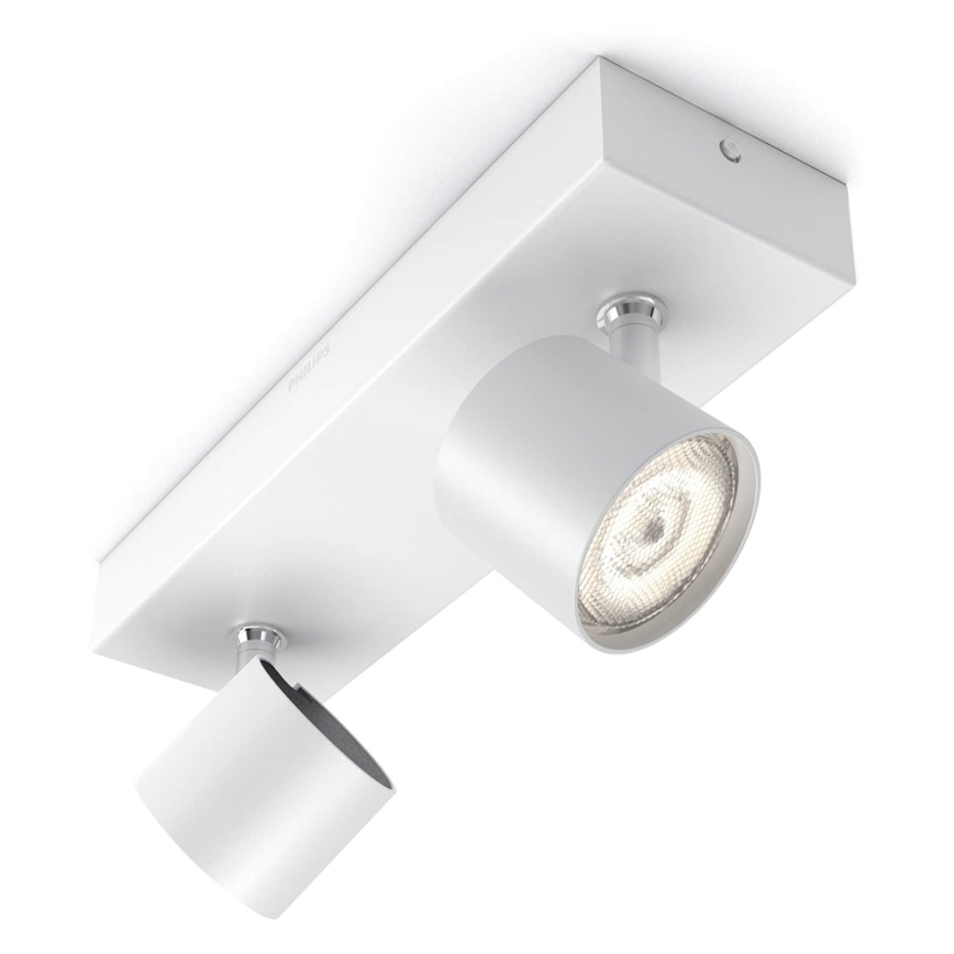 Philips 56242/31/P0 - LED Hämardatav kohtvalgusti STAR 2xLED/4,5W/230V