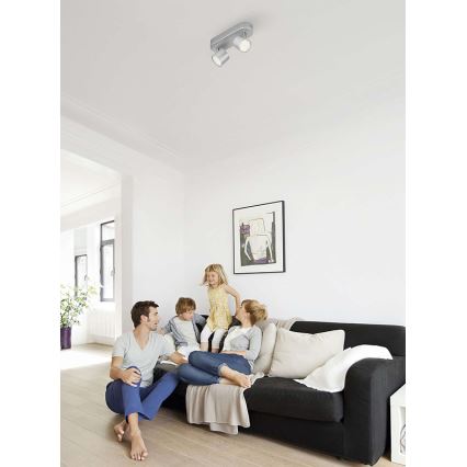 Philips - LED Hämardatav kohtvalgusti 2xLED/4,5W/230V