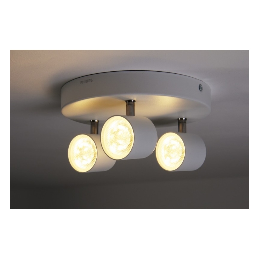 Philips - LED Hämardatav kohtvalgusti 3xLED/4W/230V