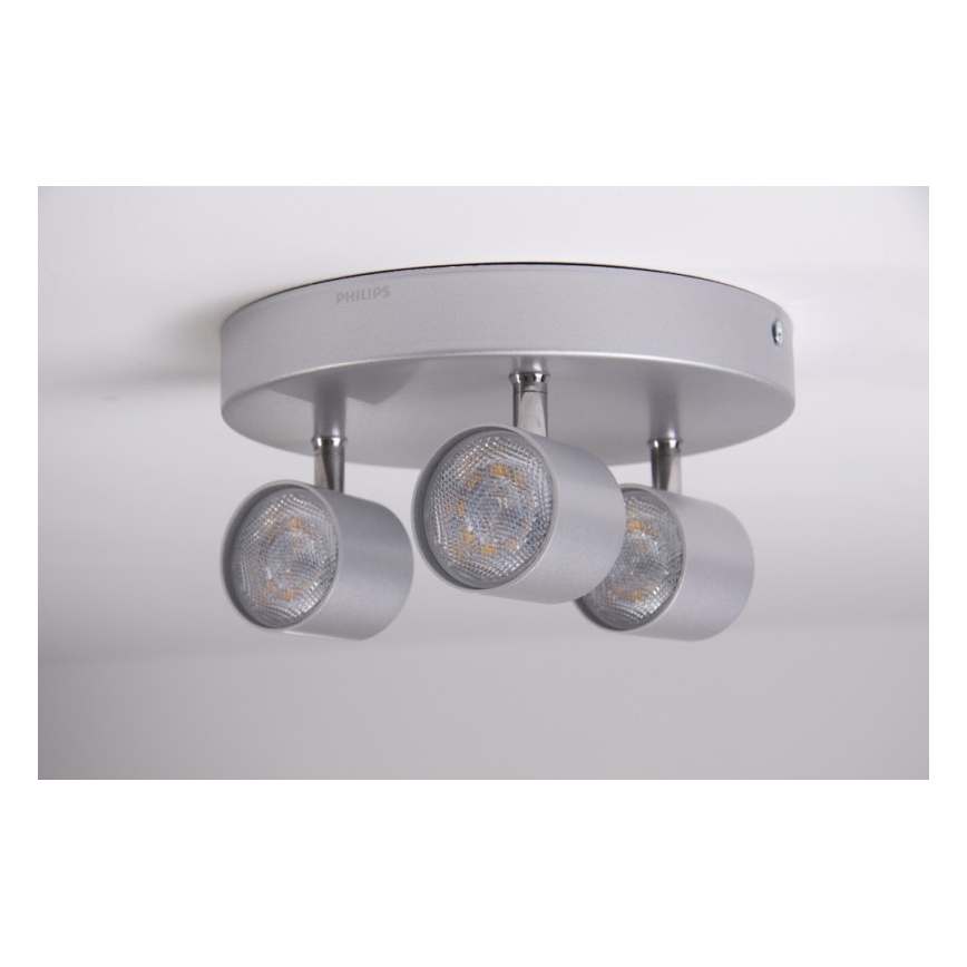 Philips 56243/48/16 - LED Hämardatav kohtvalgusti MYLIVING STAR 3xLED/4W/230V