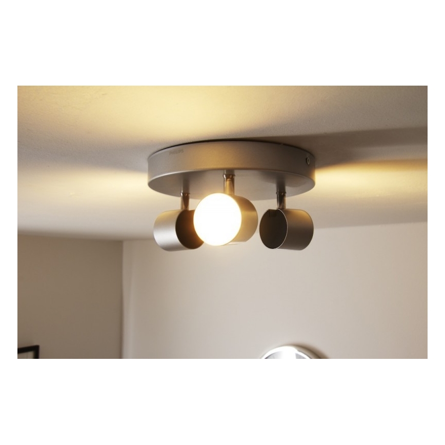 Philips 56243/48/16 - LED Hämardatav kohtvalgusti MYLIVING STAR 3xLED/4W/230V
