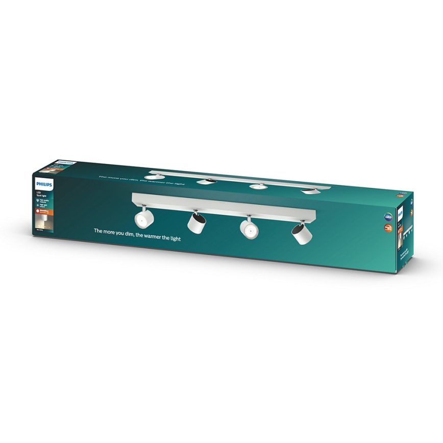 Philips - LED Hämardatav kohtvalgusti 4xLED/4,5W/230V