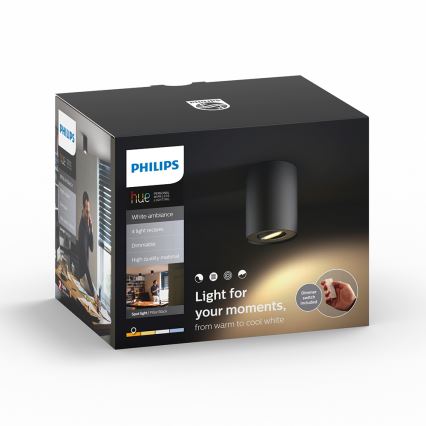 Philips - LED Hämardatav kohtvalgusti Hue PILLAR 1xGU10/5,5W