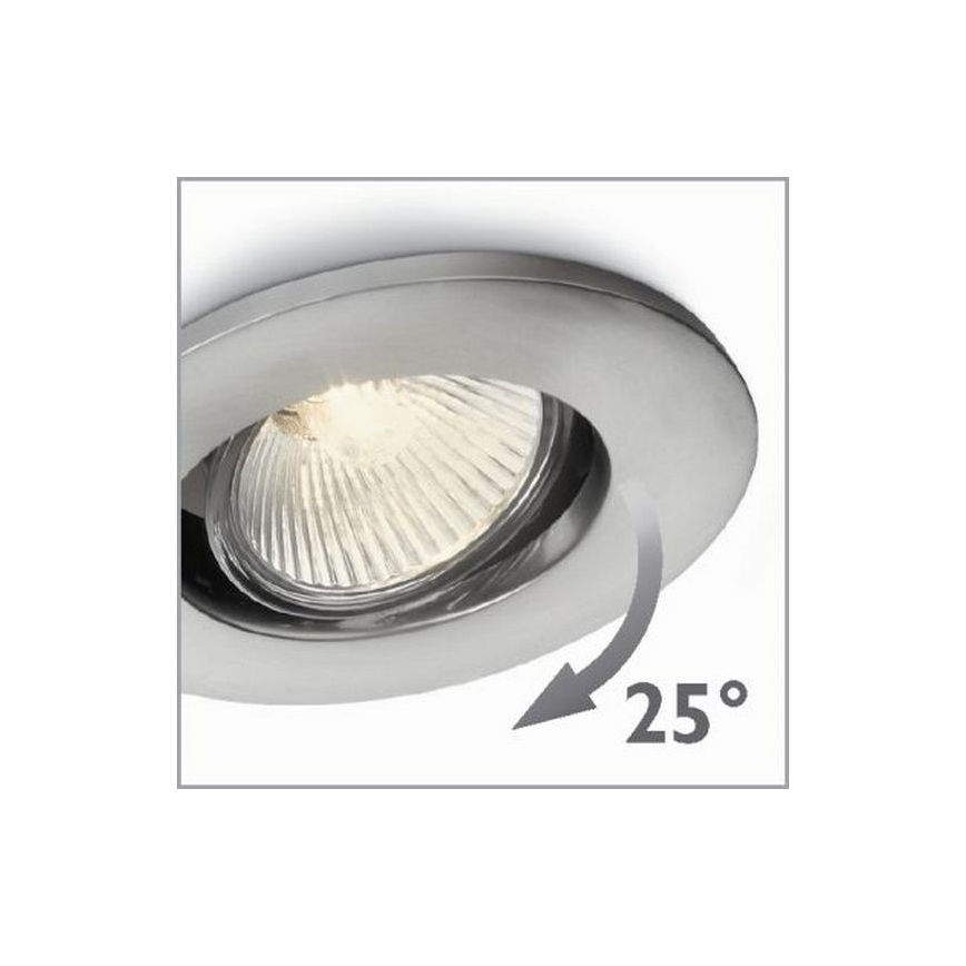 Philips 57959/17/PN - Süvisvalgusti AGENA 1xGU10/35W/230V