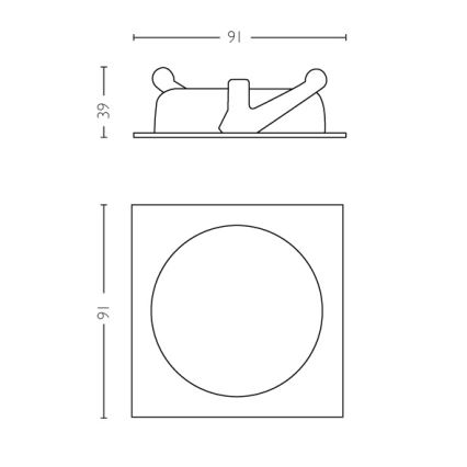 Philips 59006/11/P0 - LED Vannitoavalgusti MYBATHROOM DREAMINESS 1xLED/4,5W