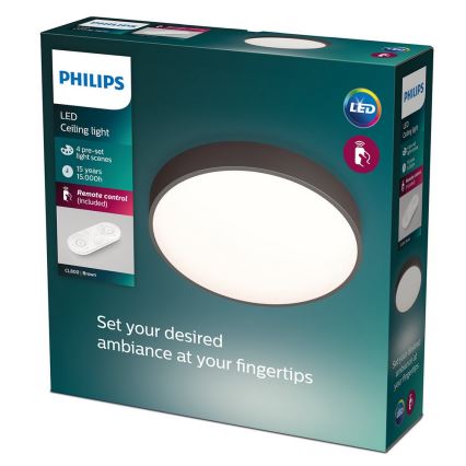 Philips - LED Hämardatav laevalgusti 1xLED/28W/230V + Pult