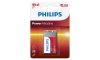 Philips 6LR61P1B/10 - leelispatareid 6LR61 POWER ALKALINE 9V