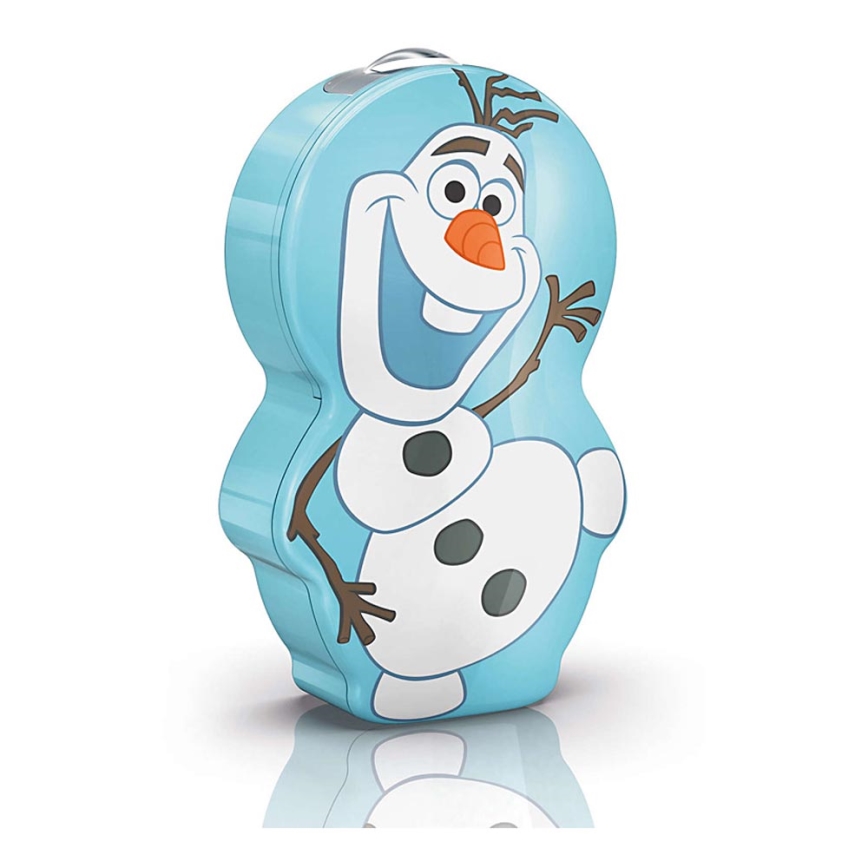 Philips 71767/08/16 - LED Laste taskulamp DISNEY FROZEN 1xLED/0,3W/2xAAA