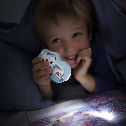 Philips 71767/08/16 - LED Laste taskulamp DISNEY FROZEN 1xLED/0,3W/2xAAA