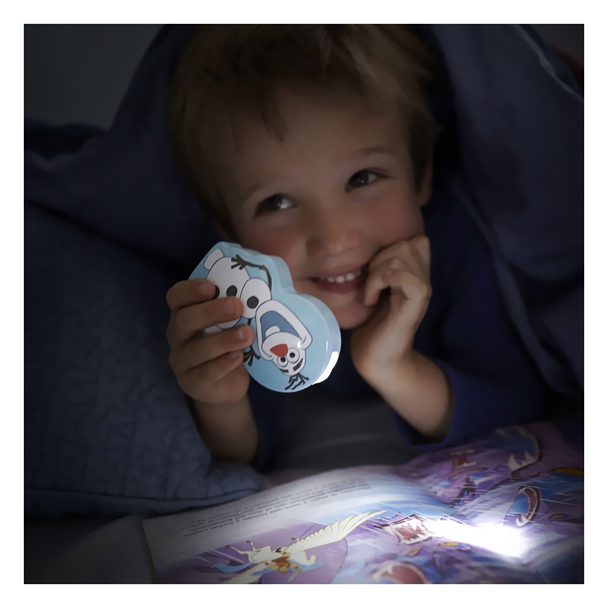 Philips 71767/08/16 - LED Laste taskulamp DISNEY FROZEN 1xLED/0,3W/2xAAA