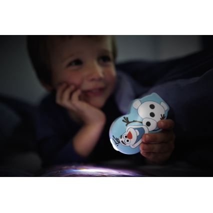 Philips 71767/08/16 - LED Laste taskulamp DISNEY FROZEN 1xLED/0,3W/2xAAA
