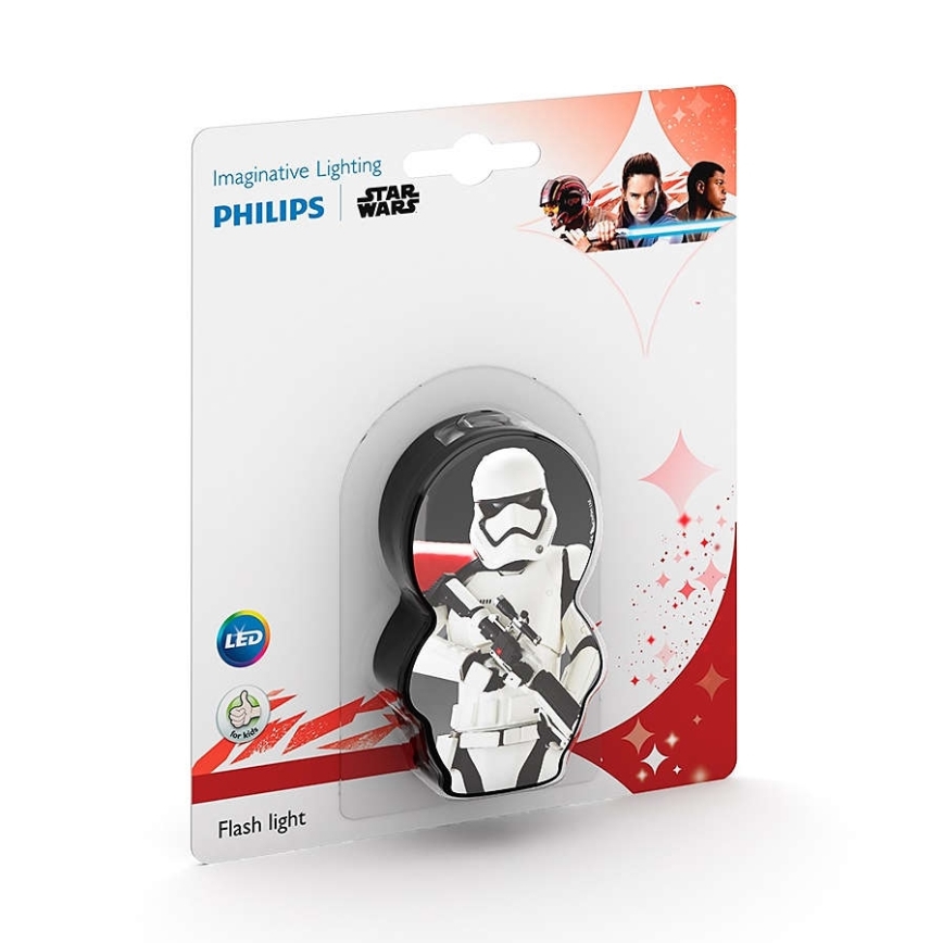Philips 71767/97/P0 - LED laste taskulamp DISNEY STAR WARS 1xLED/0,3W/2xAAA