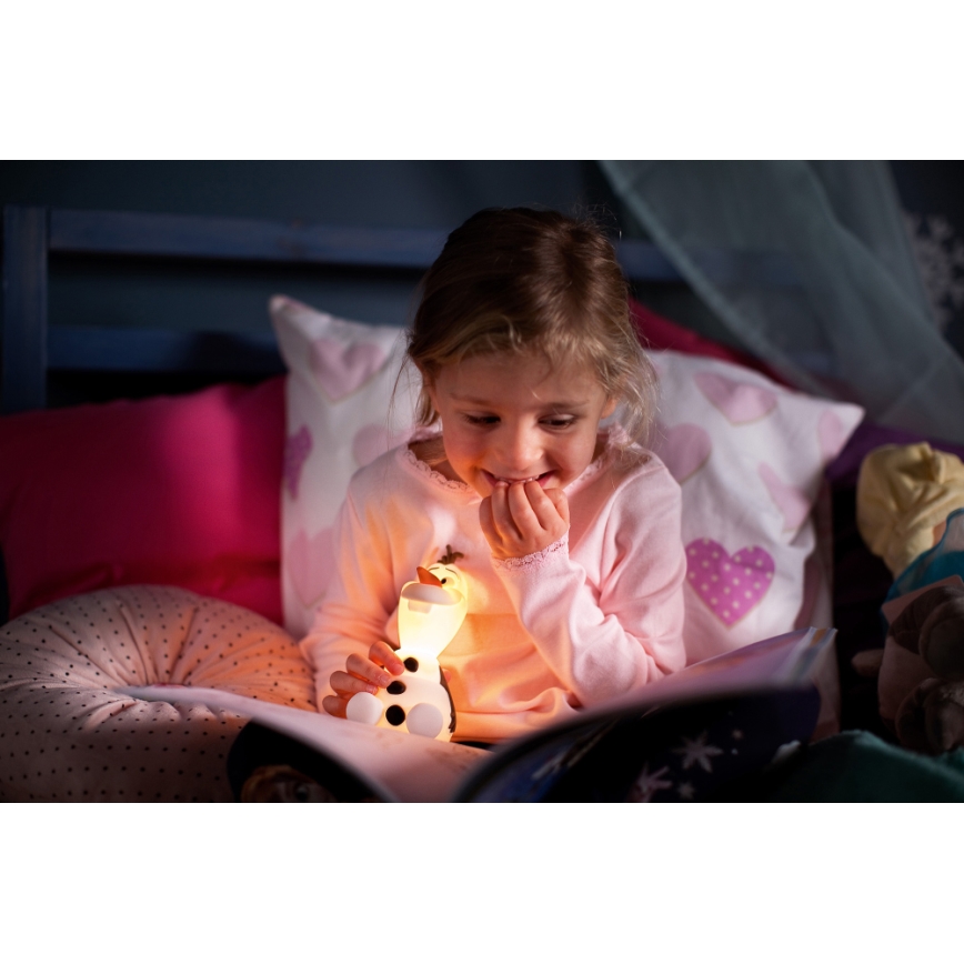 Philips 71768/08/16 - LED lastetoa lamp DISNEY FROZEN 1xLED/0,3W/3V