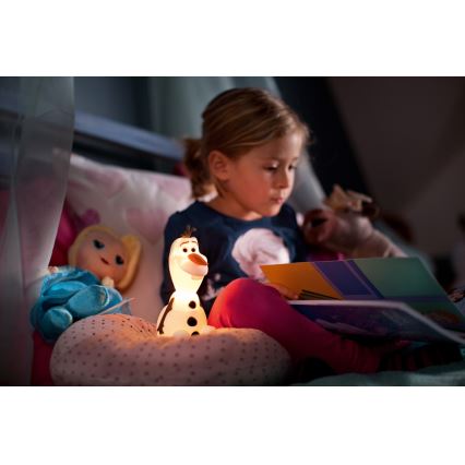 Philips 71768/08/16 - LED lastetoa lamp DISNEY FROZEN 1xLED/0,3W/3V