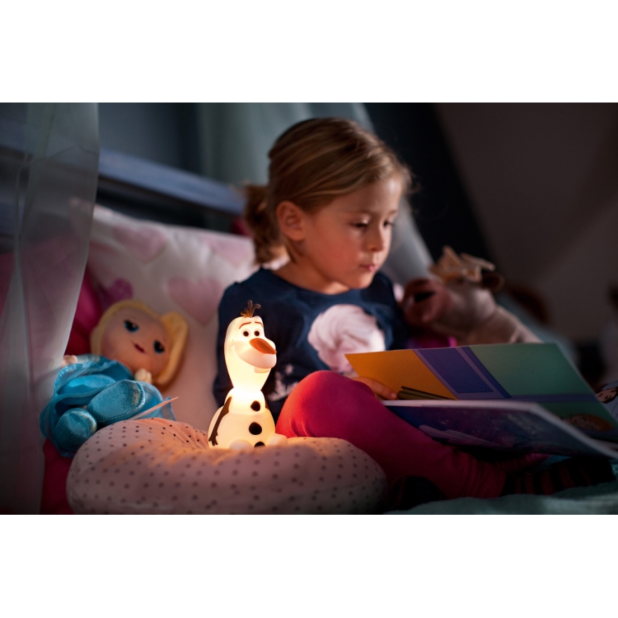 Philips 71768/08/16 - LED lastetoa lamp DISNEY FROZEN 1xLED/0,3W/3V