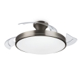 Philips - BLISS LED laelamp ventilaatoriga LED/35W/230V 5500/4000/2700K nikkel + kaugjuhtimispult