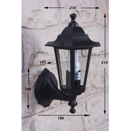 Philips - Väli seinavalgusti 1xE27/60W IP44