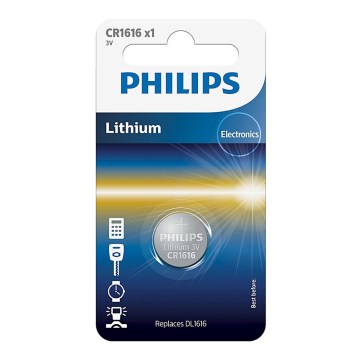 Philips CR1616/00B - nööp-liitiumpatarei CR1616 MINICELLS 3V 52mAh