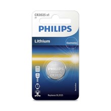 Philips CR2025/01B - liitiumpatarei CR2025 MINICELLS 3V