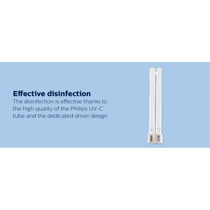 Philips - Desinfektsioon germitsiidlamp anduriga UV-C/24W/230V